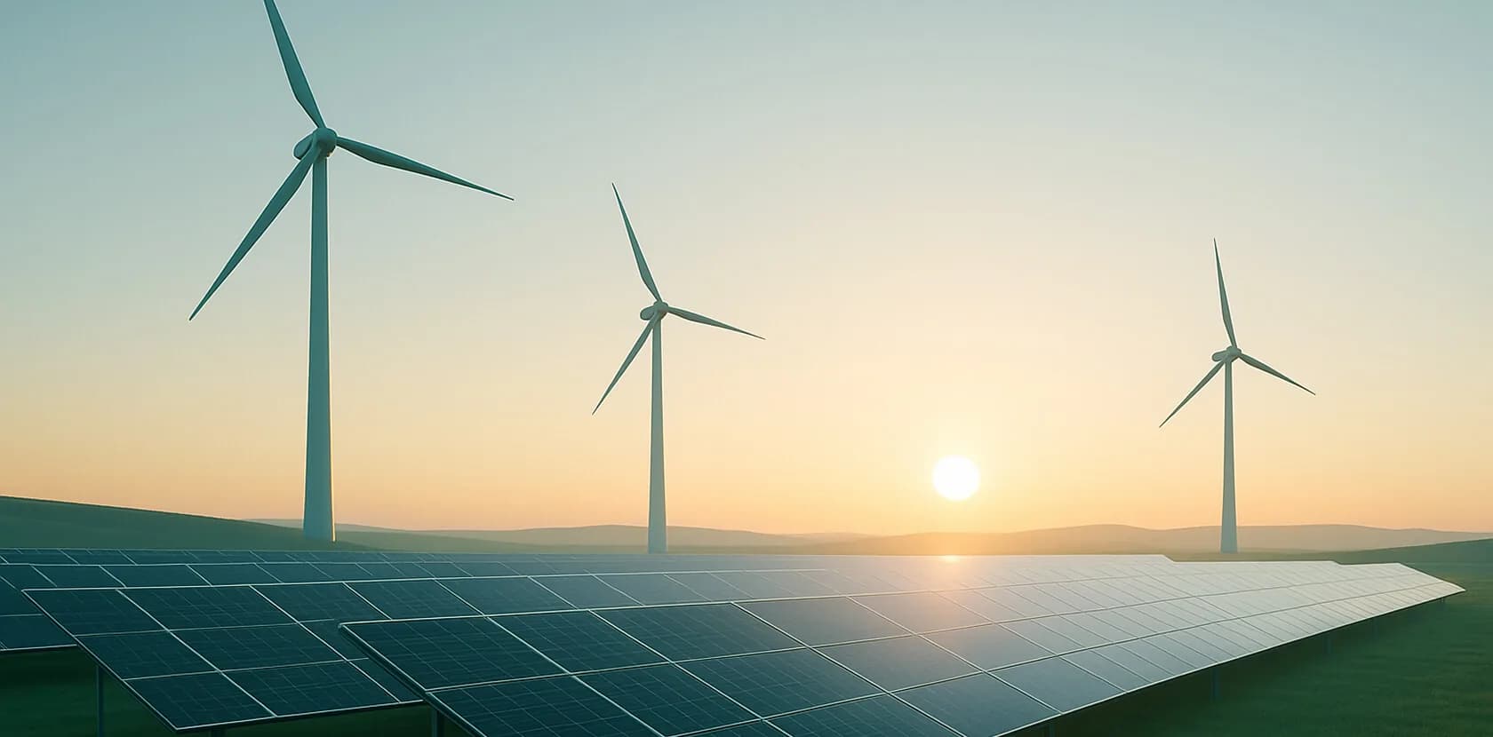 Turbine eoliene pe câmpia Transilvaniei